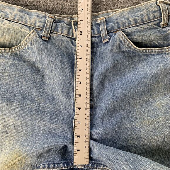 Vintage Levi’s Women’s Jean Denim Shorts Orange Tab High Rise Size 31 - Picture 11 of 16